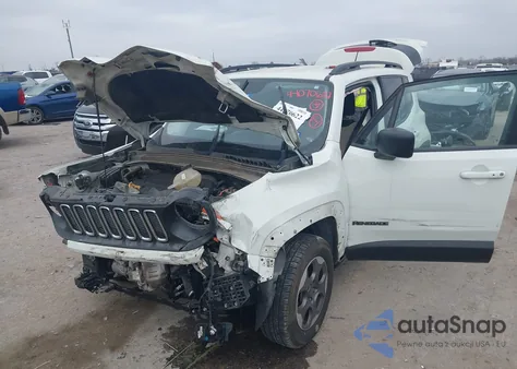 2017 Jeep Renegade Sport Fwd z USA, uszkodzony, nr VIN ZACCJAAB5HPF52986